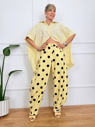 Luz de Luna Pants Yellow 10014 