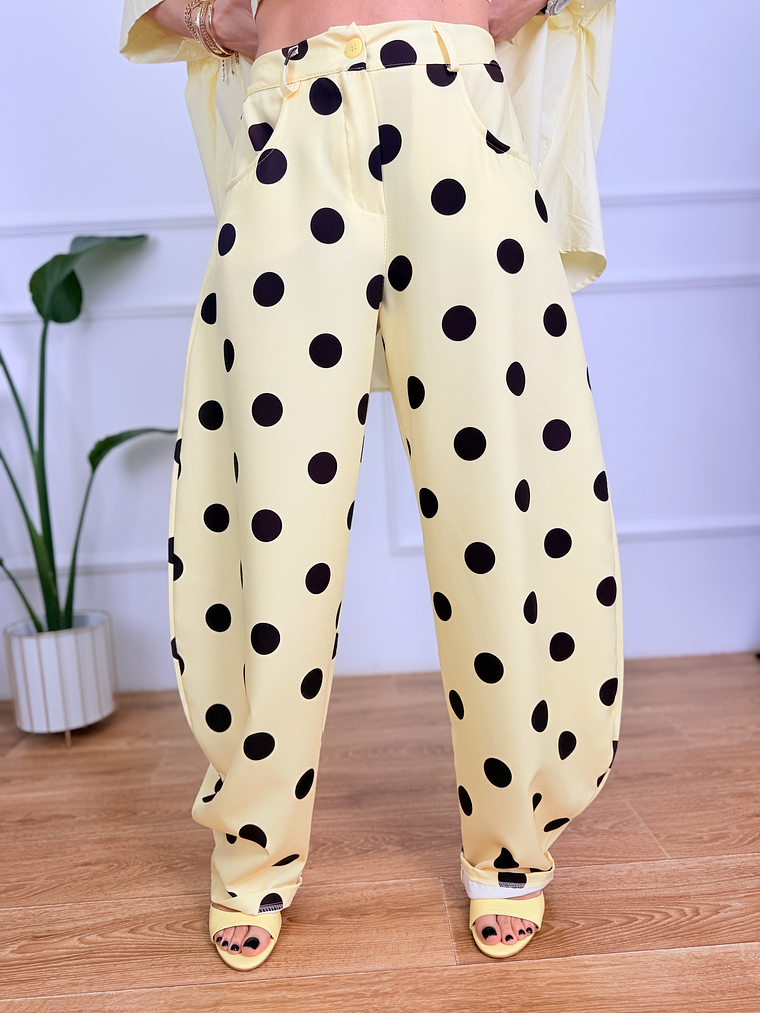 Luz de Luna Pants Yellow 10014  4