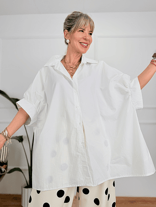 Reina Shirt Bianco 4962