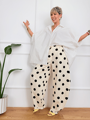 Luz de Luna Pants Ivory 10014