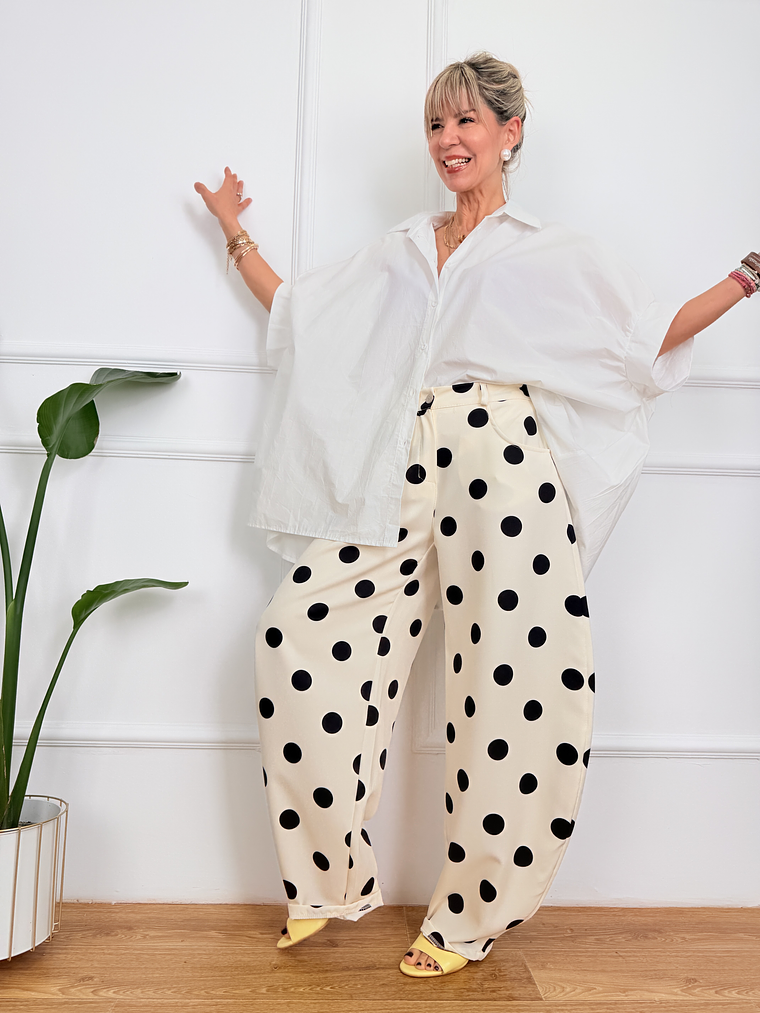 Luz de Luna Pants Ivory 10014 1