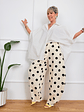 Luz de Luna Pants Ivory 10014 - thumbnail 1