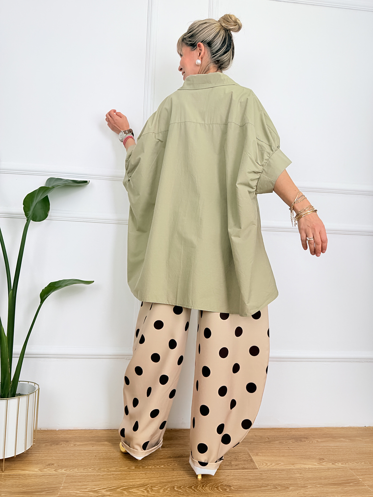 Luz de Luna Pants Beige 10014  3