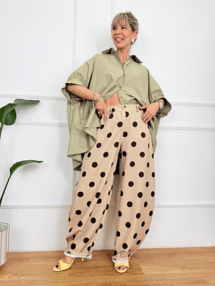 Luz de Luna Pants Beige 10014 