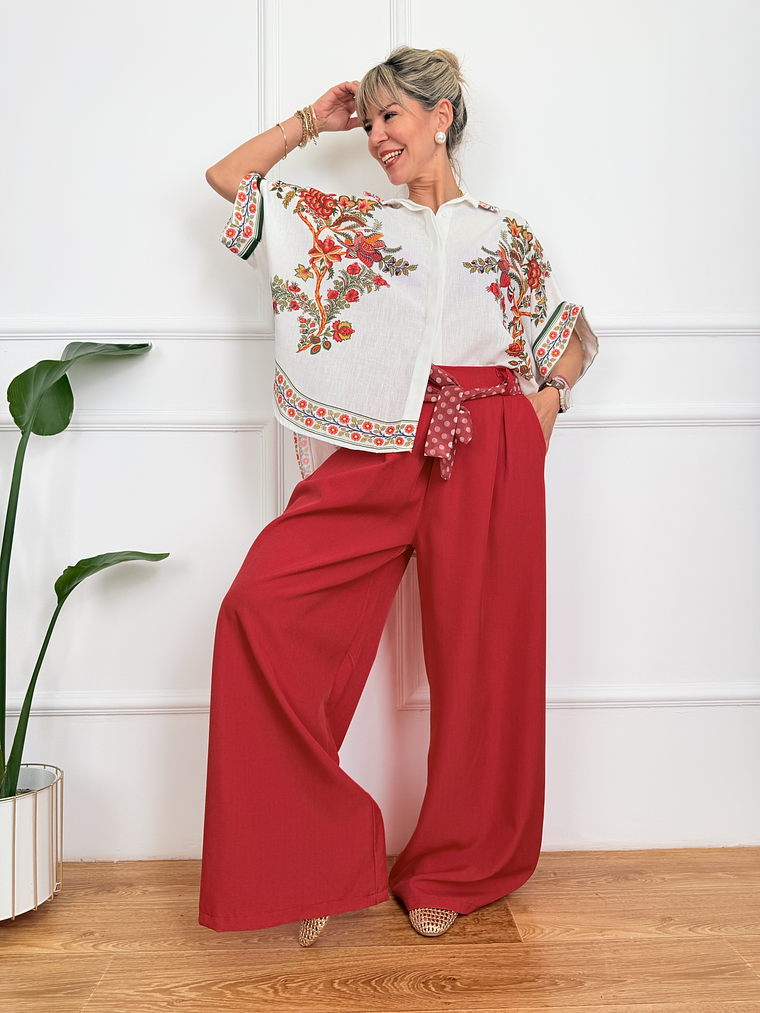 Blanca Shirt Red 19007 3