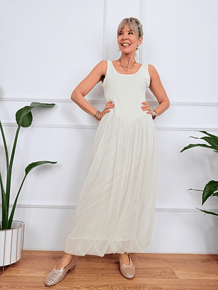 Pilar Dress Ivory 24009 