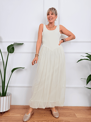 Pilar Dress Ivory 24009 