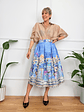 Arianna Skirt Blue 6827  - thumbnail 1