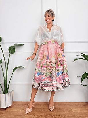 Arianna Skirt Pink 6827