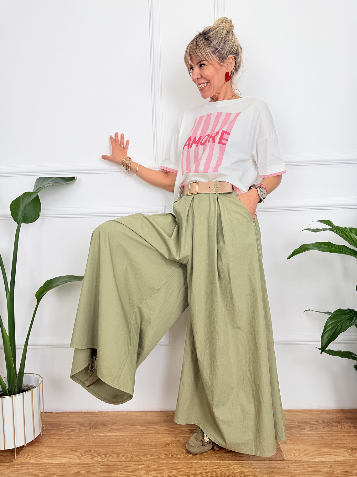 Lucie Zip Cuillot Chaki A9233 2