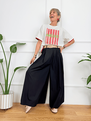 Lucie Zip Cuillot Black A9233 