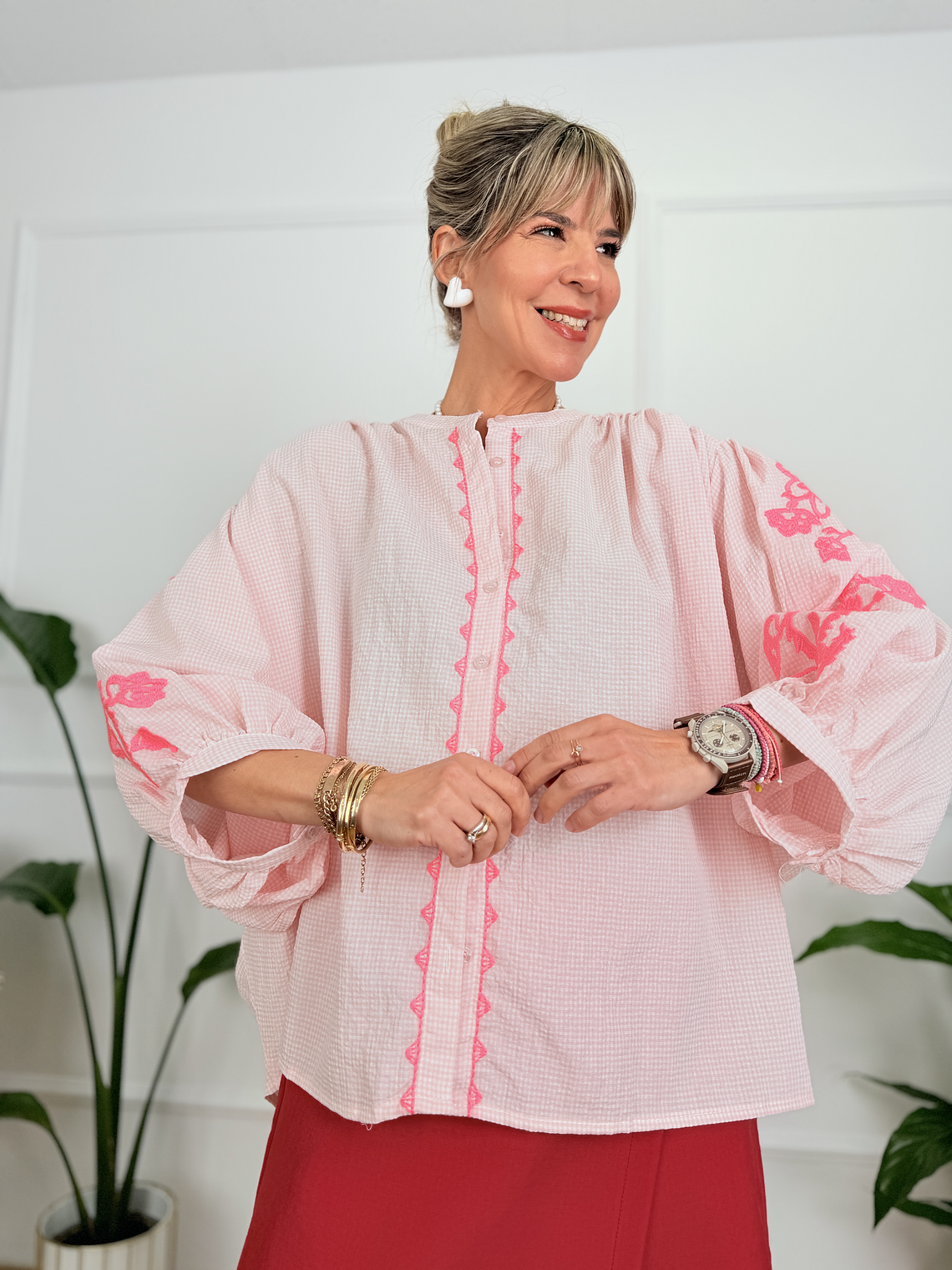 Sun Kissed Shirt CH3137 Pink  1