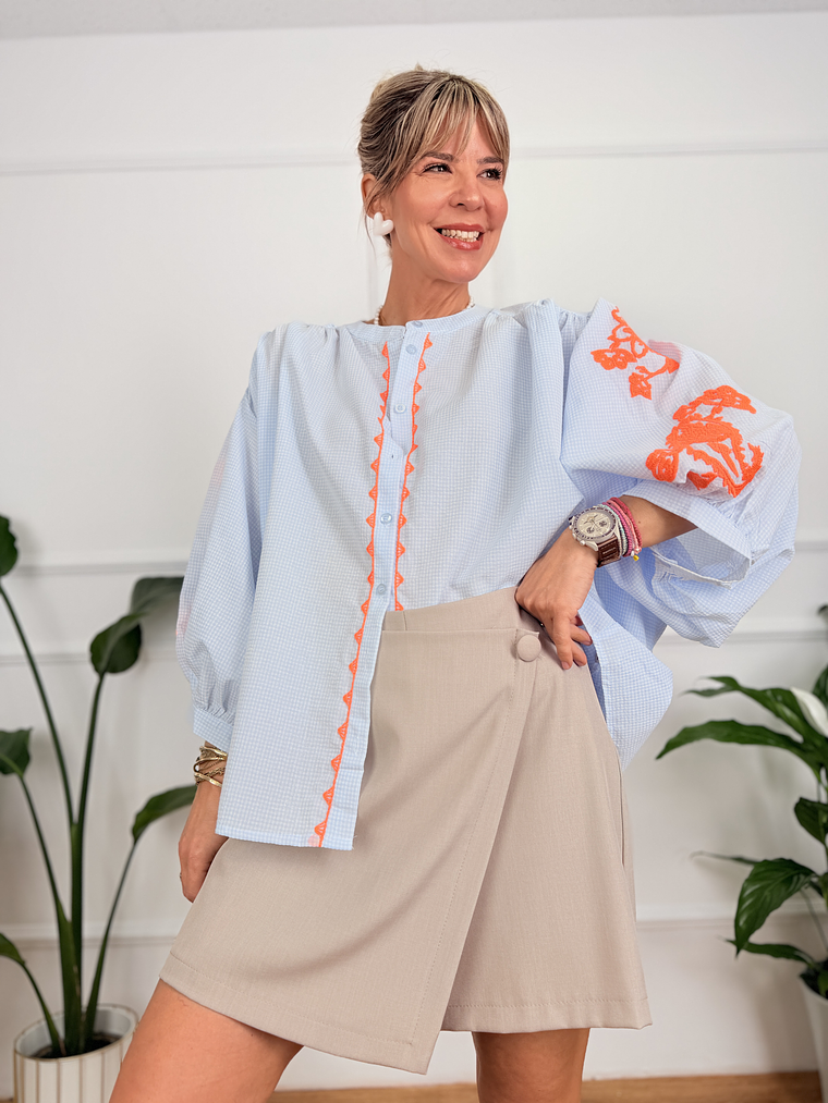 Sun Kissed Shirt CH3137 Blue 1