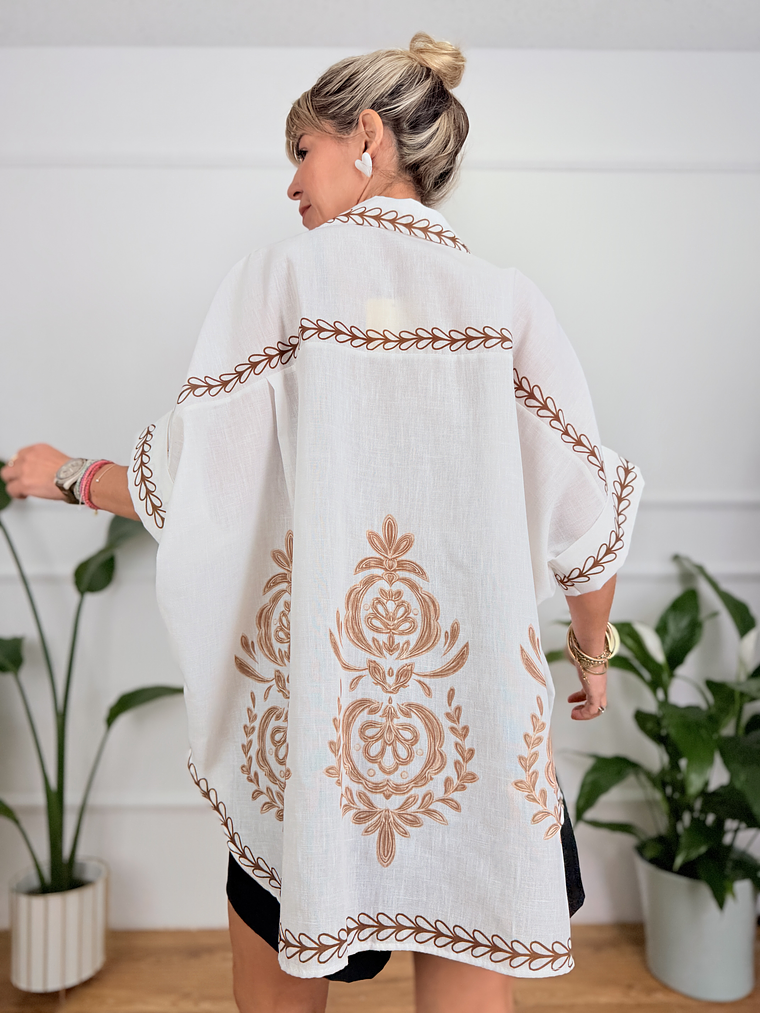 Blanca Shirt Brown 19007  2