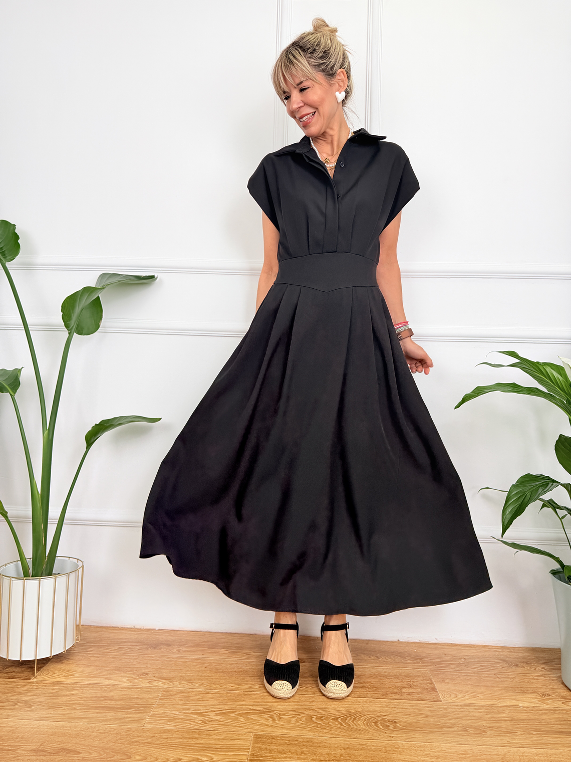 Melissa Dress Black 2552  2