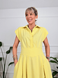 Melissa Dress Yellow 2552   - thumbnail 4