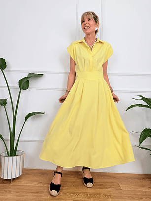 Melissa Dress Yellow 2552  