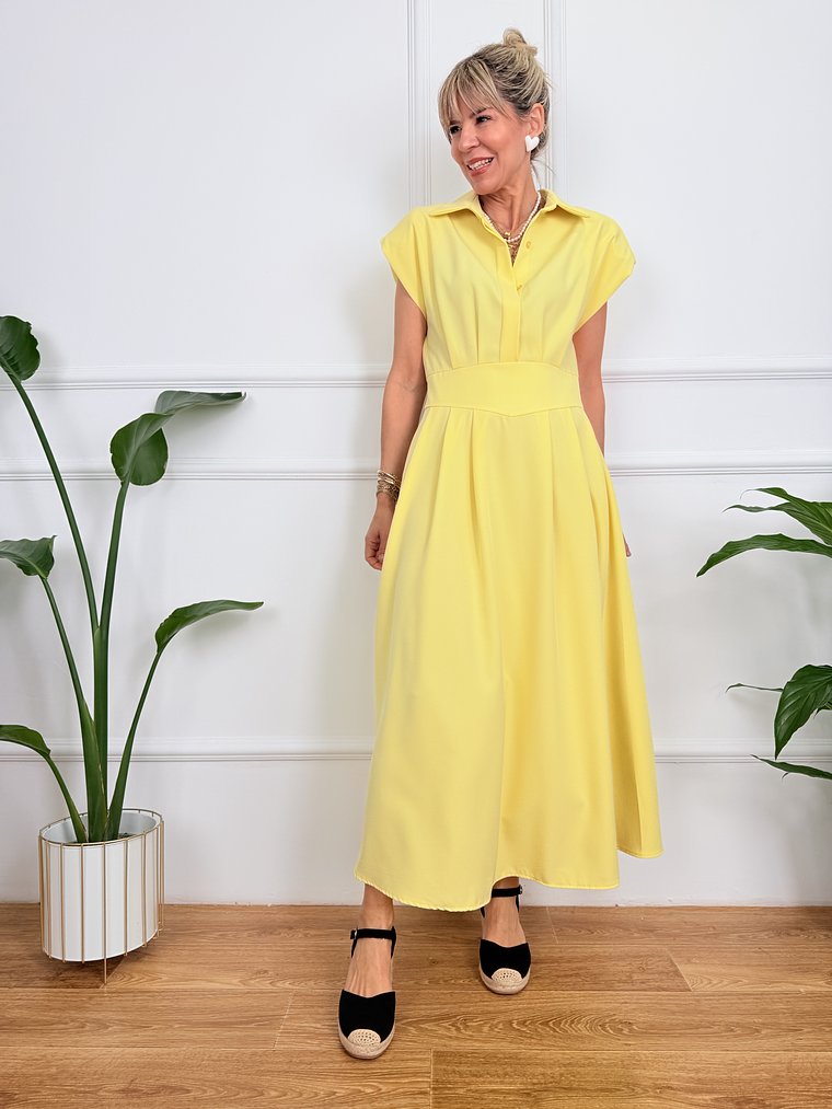 Melissa Dress Yellow 2552   2