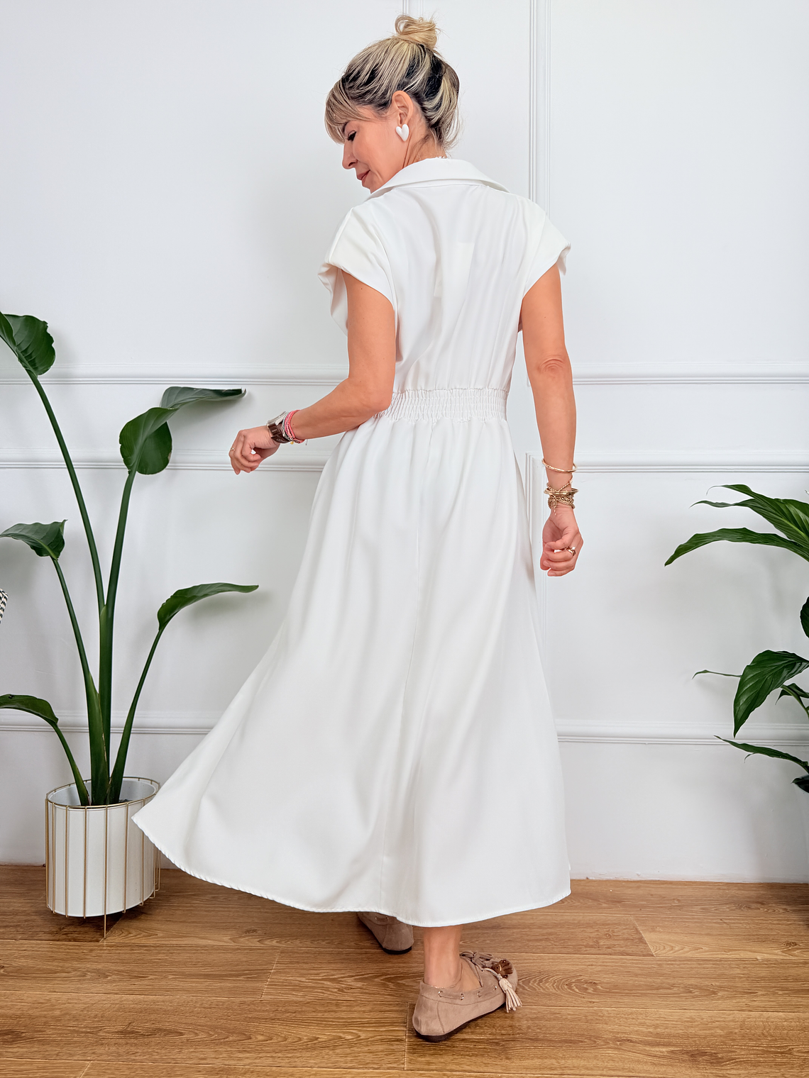 Melissa Dress White 2552  3