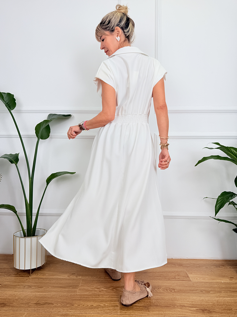 Melissa Dress White 2552  3