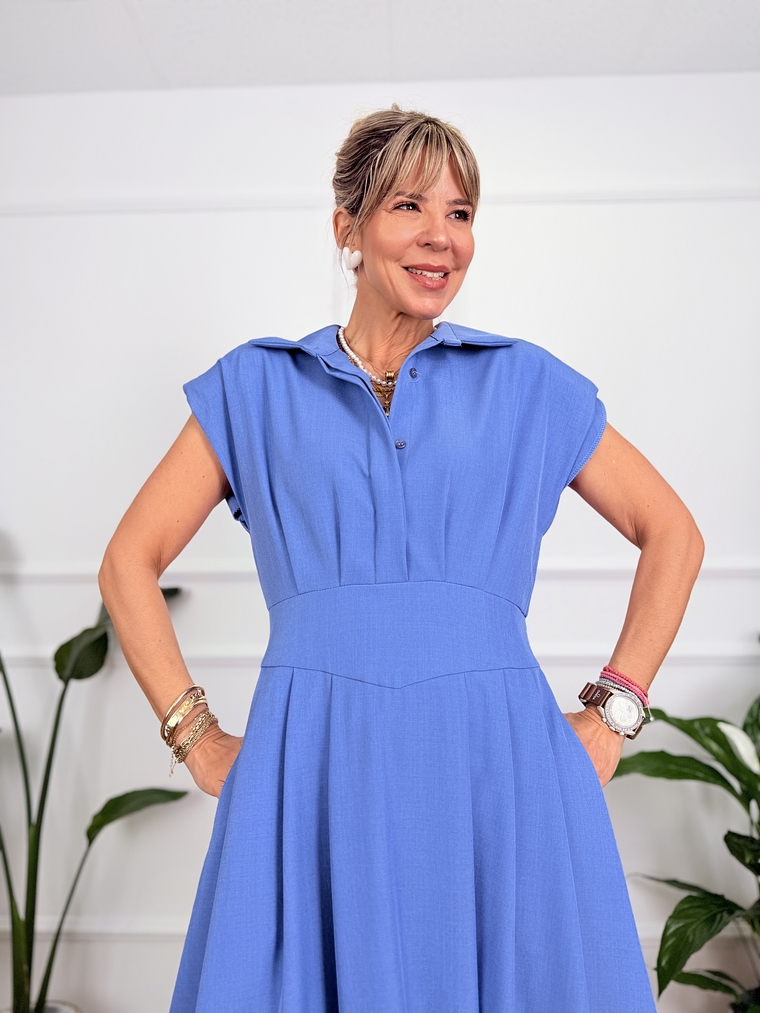 Melissa Dress Indigo 2552   4