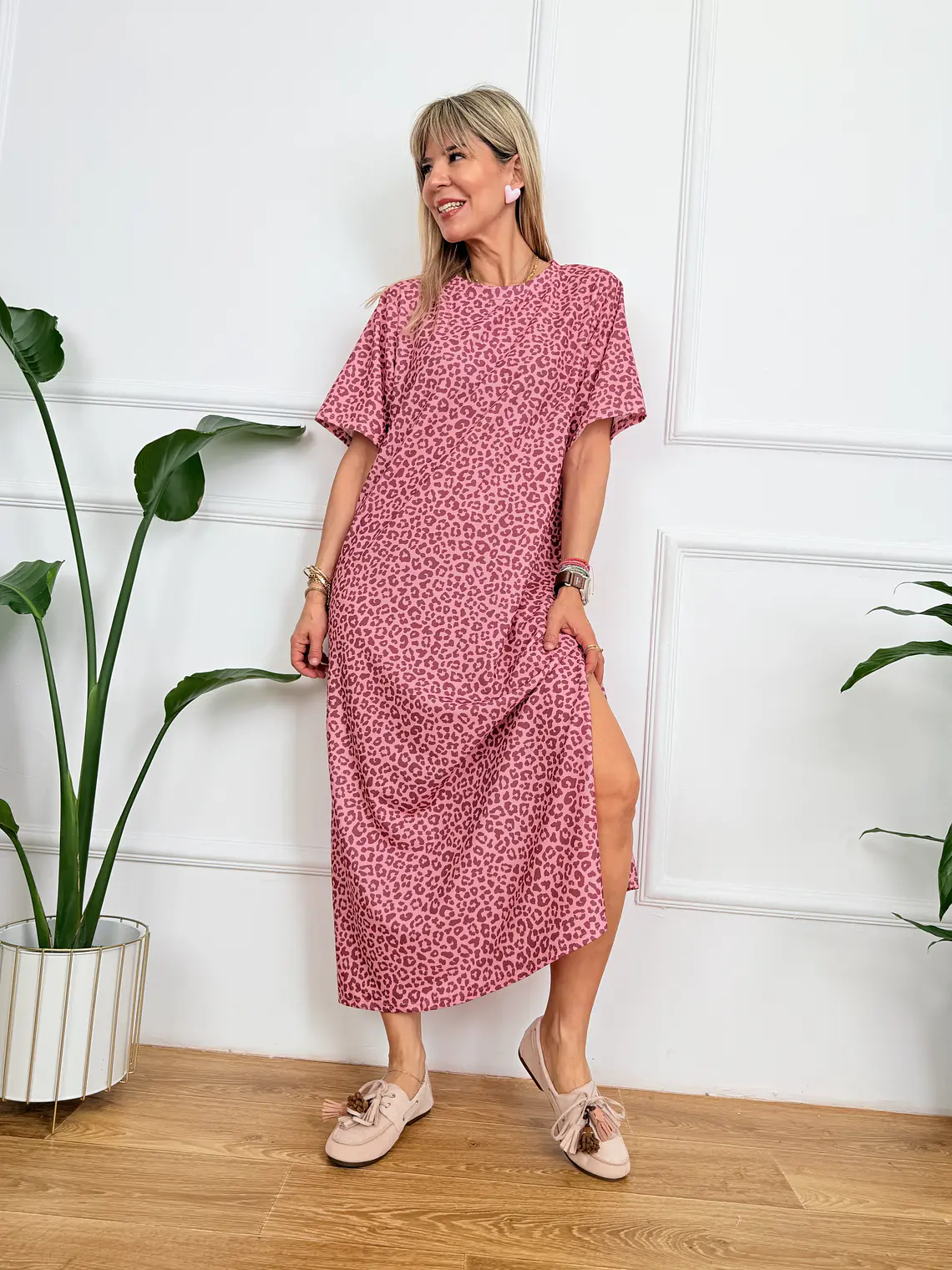 Jamila Dress Pink 11695 2