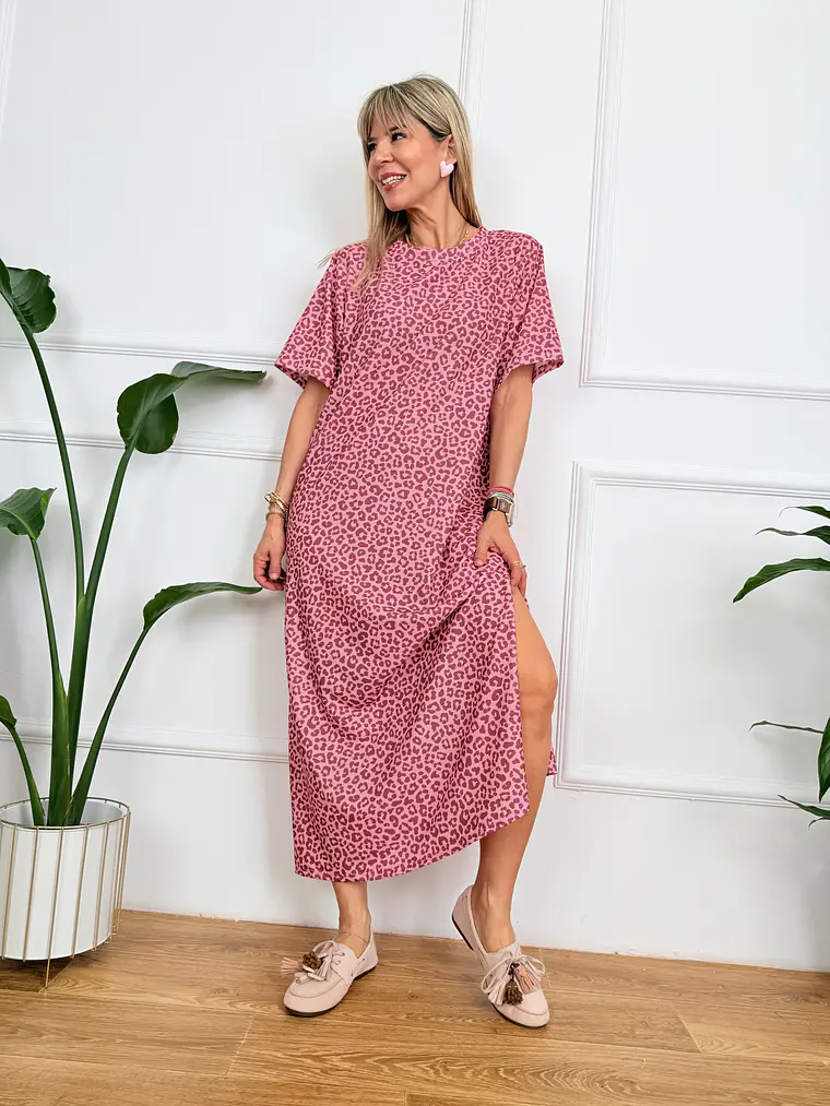 Jamila Dress Pink 11695 2