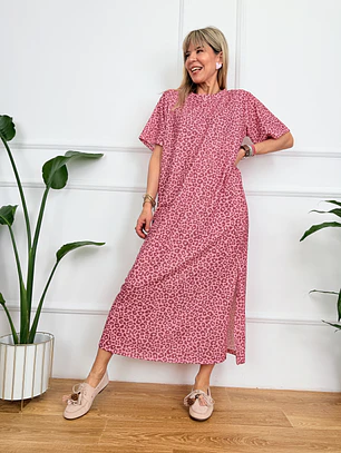 Jamila Dress Pink 11695