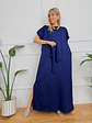 Jade Dress Dark Blue -5258 - thumbnail 2