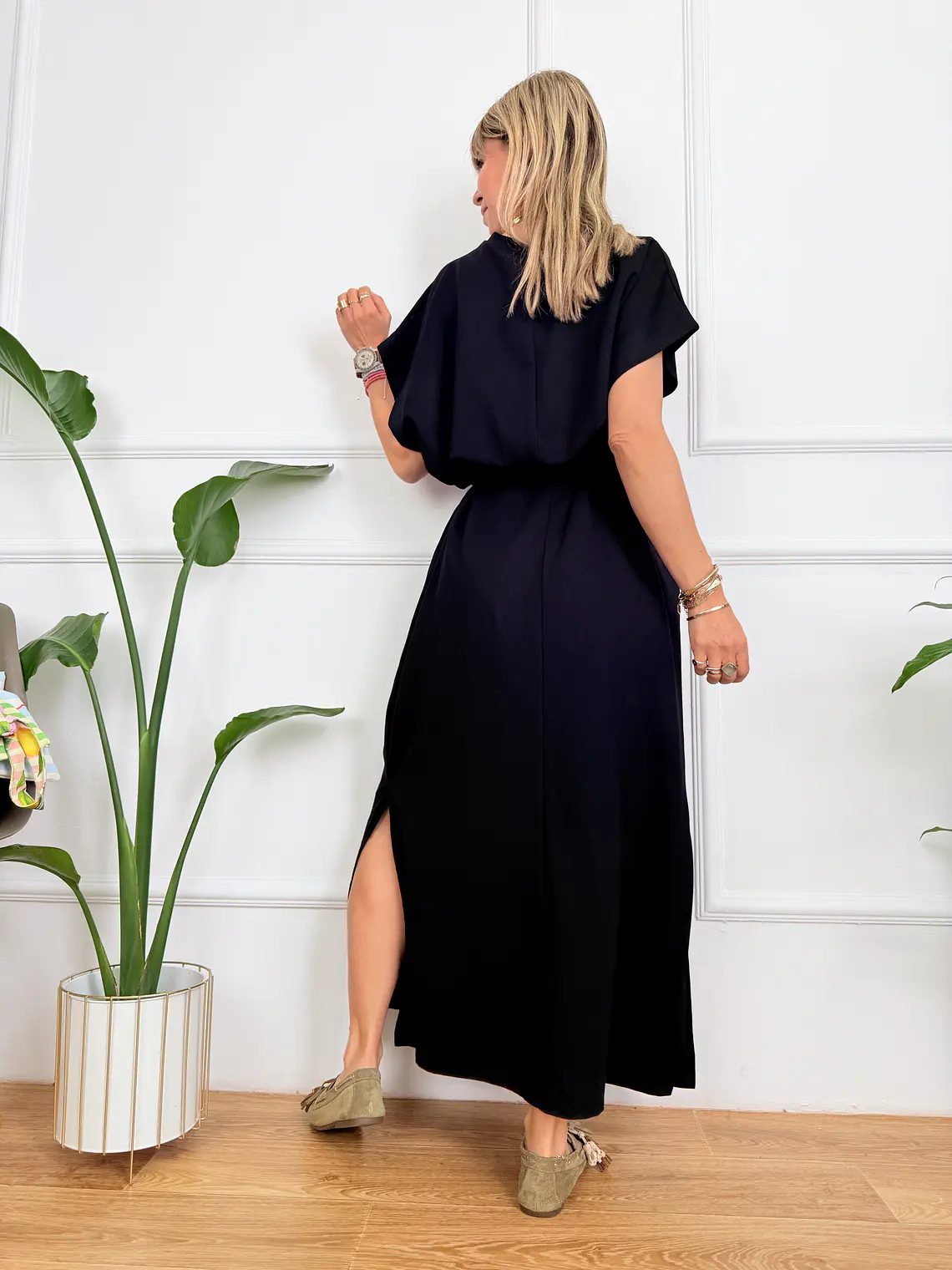 Jade Dress Black -5258  3