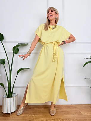 Jade Dress Yellow -5258 