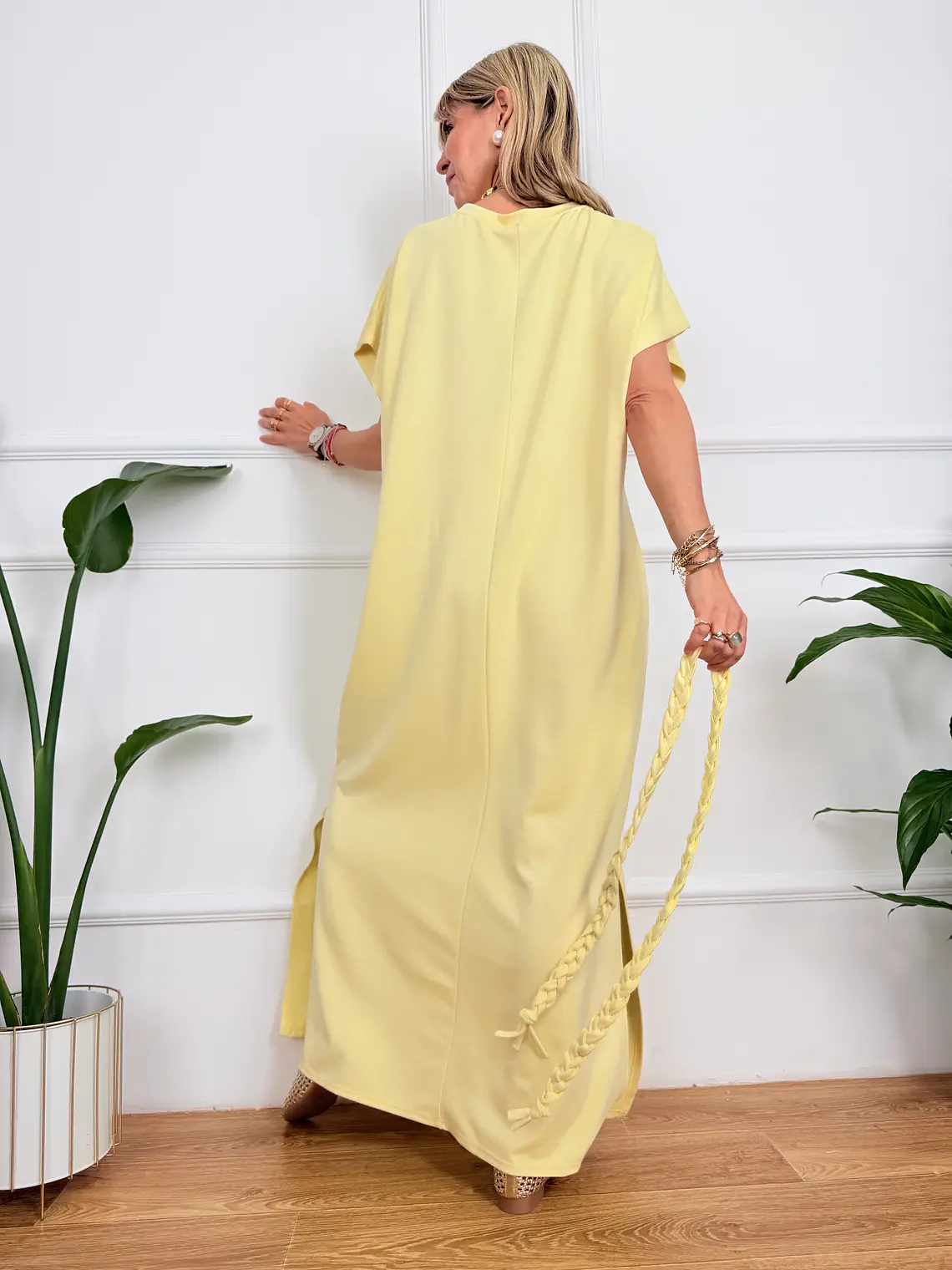 Jade Dress Yellow -5258  3