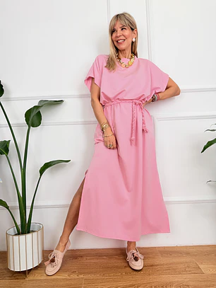 Jade Dress Pink -5258