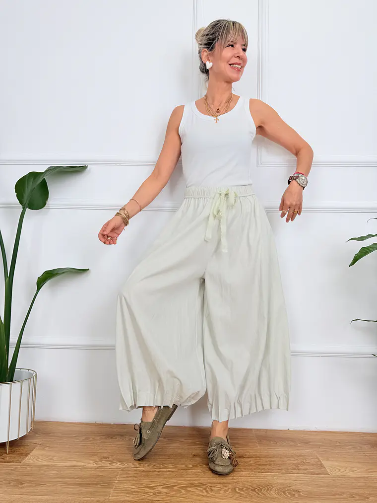 Léa Pants Cream 7082611-2 3