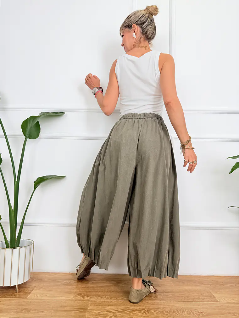 Léa Pants Chaki 7082611-2 3