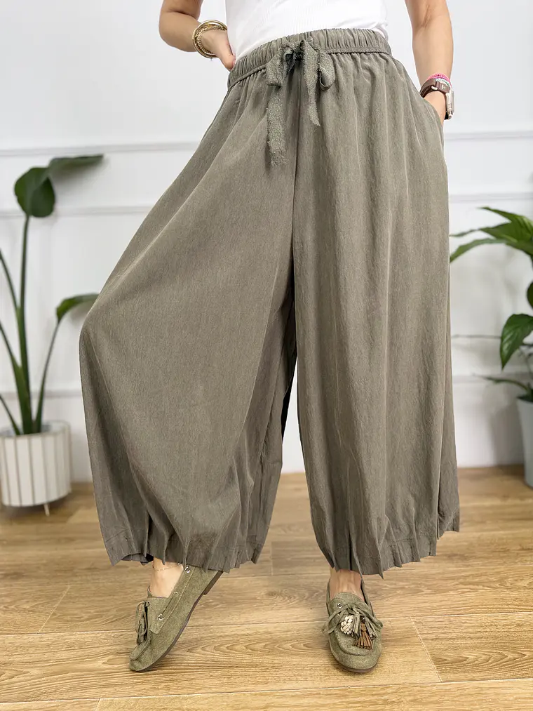Léa Pants Chaki 7082611-2 4