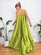 Isolde Dress Lime 6962  - thumbnail 3