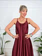 Isolde Dress Wine 6962  - thumbnail 4