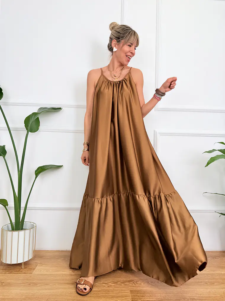 Isolde Dress Chocolat 6962  2