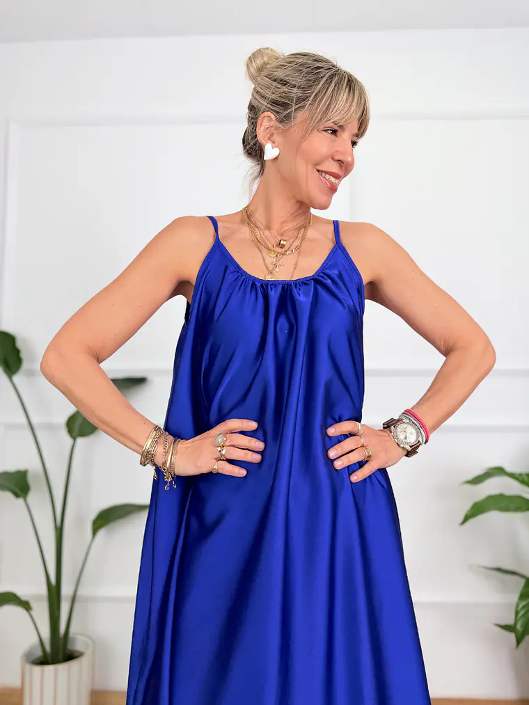 Isolde Dress Blue Royal 6962 4