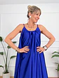 Isolde Dress Blue Royal 6962 - thumbnail 4