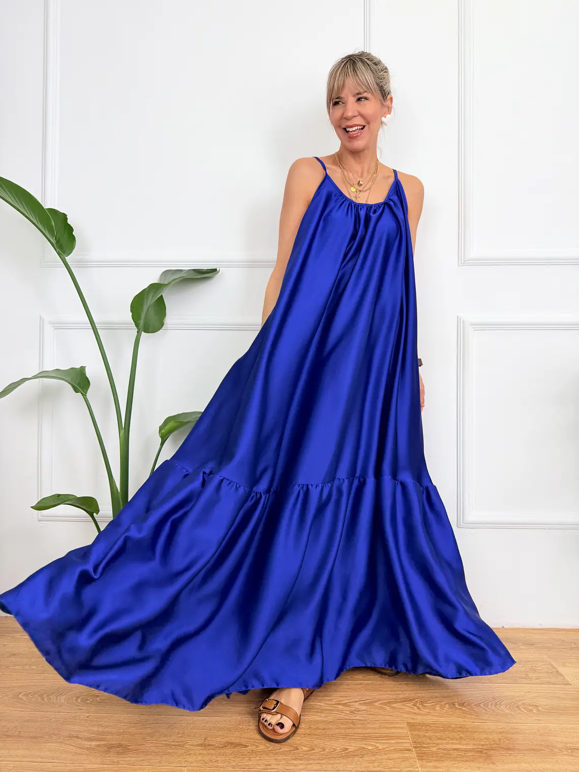 Isolde Dress Blue Royal 6962 2