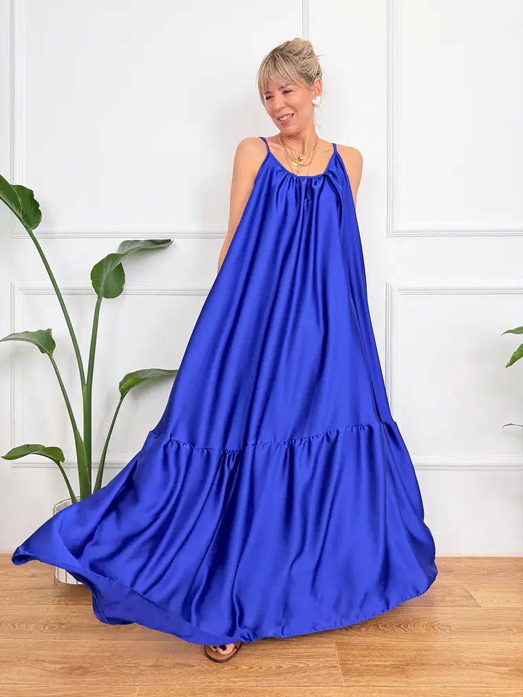 Isolde Dress Blue Royal 6962 1
