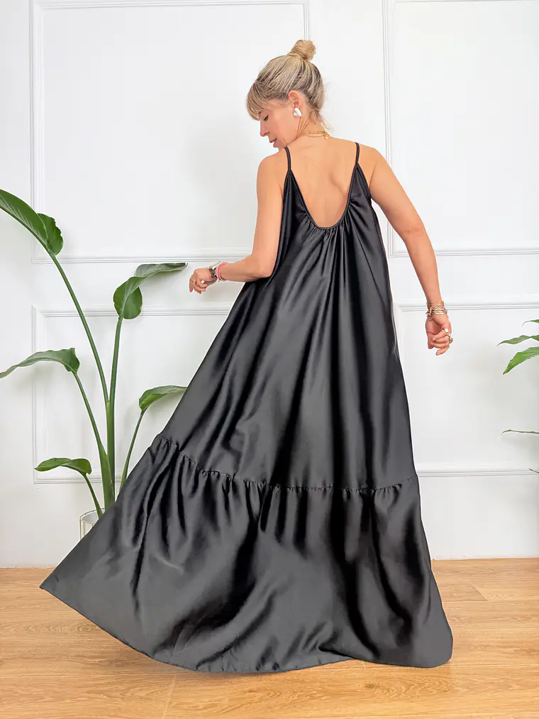 Isolde Dress Black 6962  3