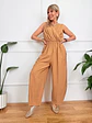 Aella Jumpsuit Camel 20726   - thumbnail 1