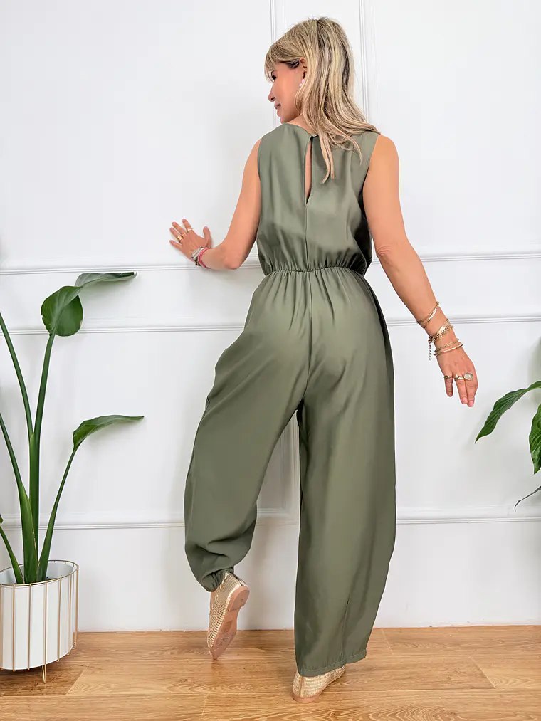 Aella Jumpsuit Chaki 20726 4