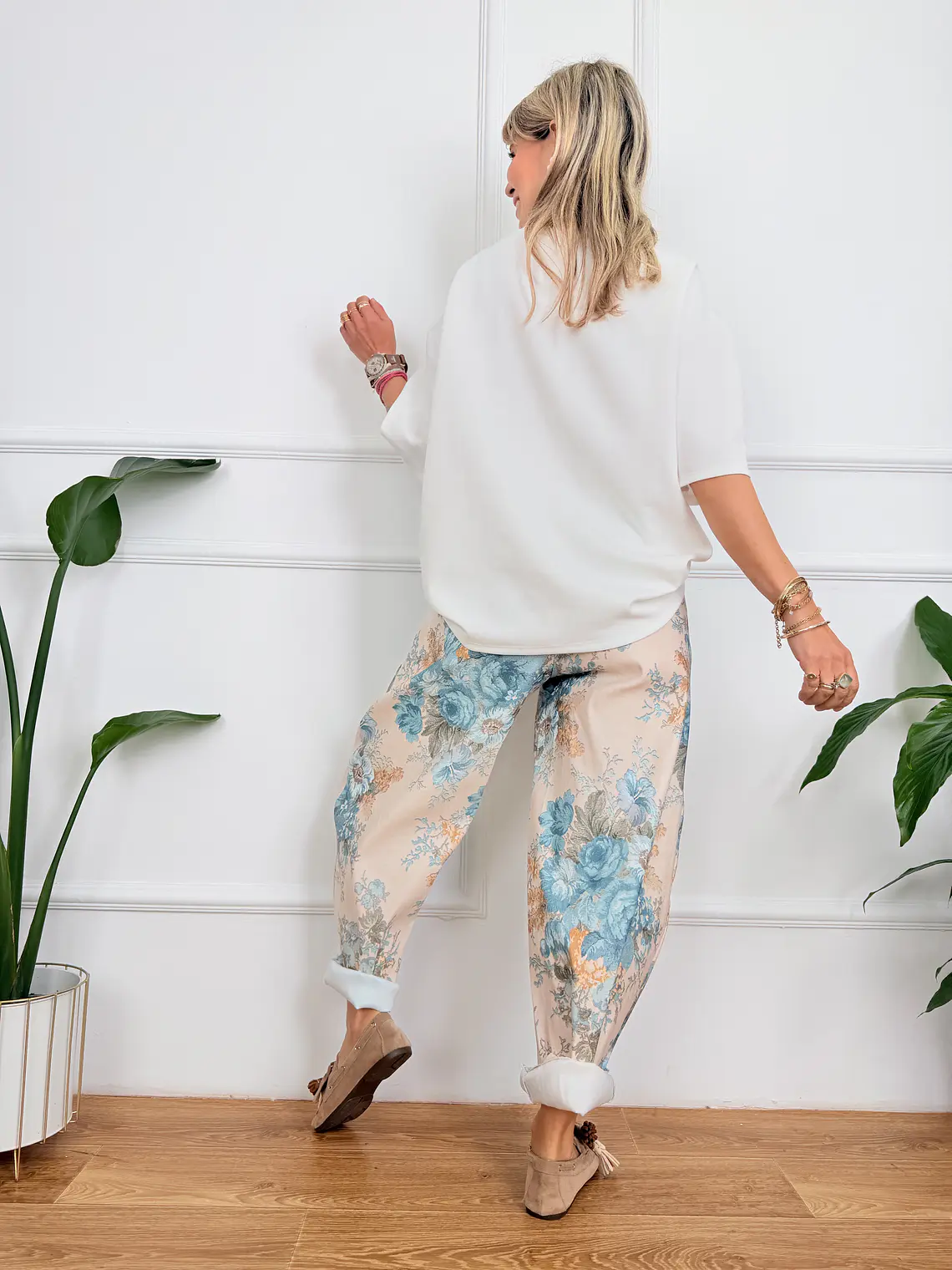 Elowen Pants Βlue 26089  3