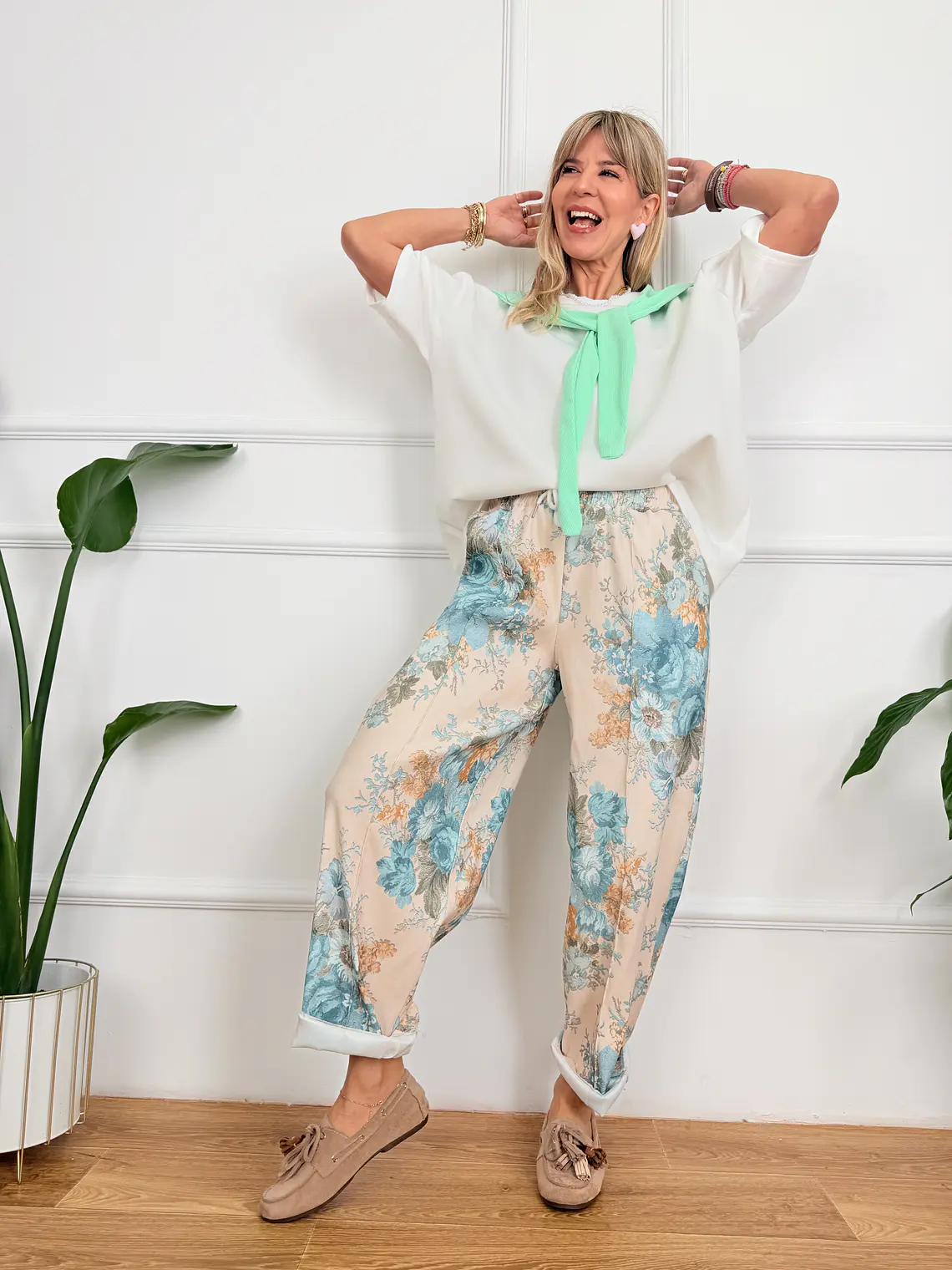 Elowen Pants Βlue 26089  1