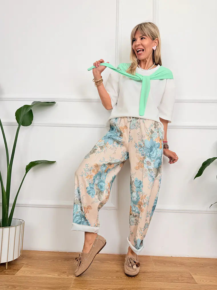 Elowen Pants Βlue 26089  2