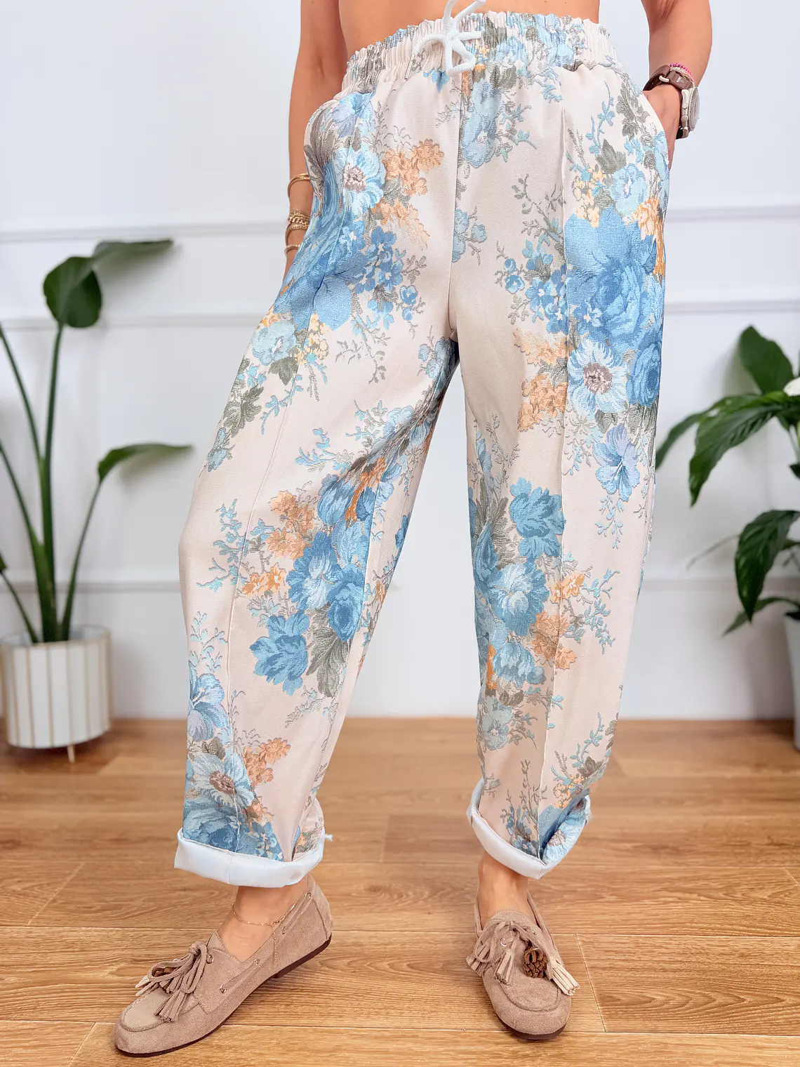 Elowen Pants Βlue 26089  4